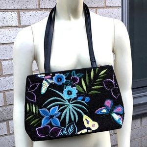 🔥🔥Chicos Floral Beaded Shoulder Bag🔥🔥